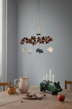 Maileg Décoration de Noël en tissu - Chandelle - Best