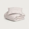 Garbo & Friends Dekbedovertrek 70x100cm baby muslin - Folia ecru - Outlet