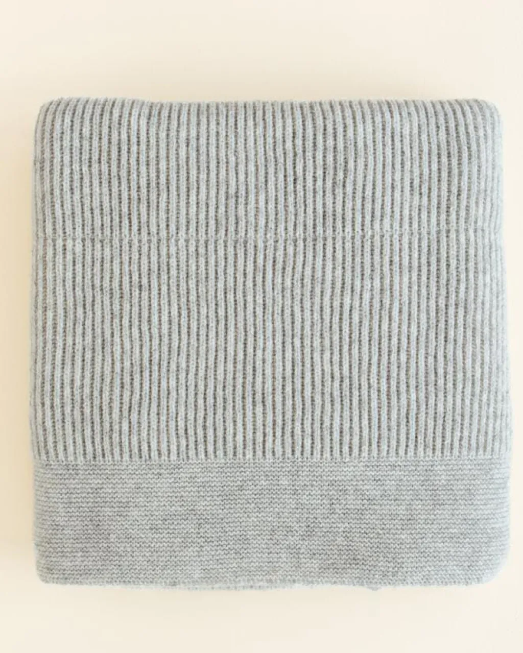 Hvid Deken Gaston - Soft Grey - Sale