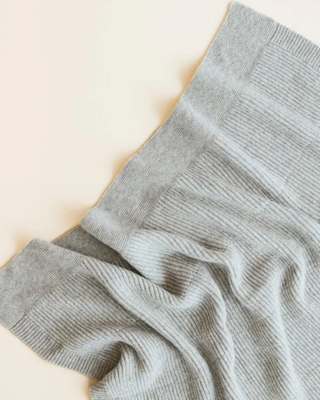 Hvid Deken Gaston - Soft Grey - Sale