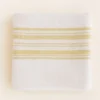 Hvid Deken Gilbert - Silver / Light Yellow - Hot