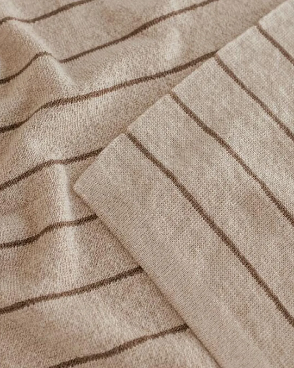 Hvid Deken Harry - Sand / Mocha - Outlet