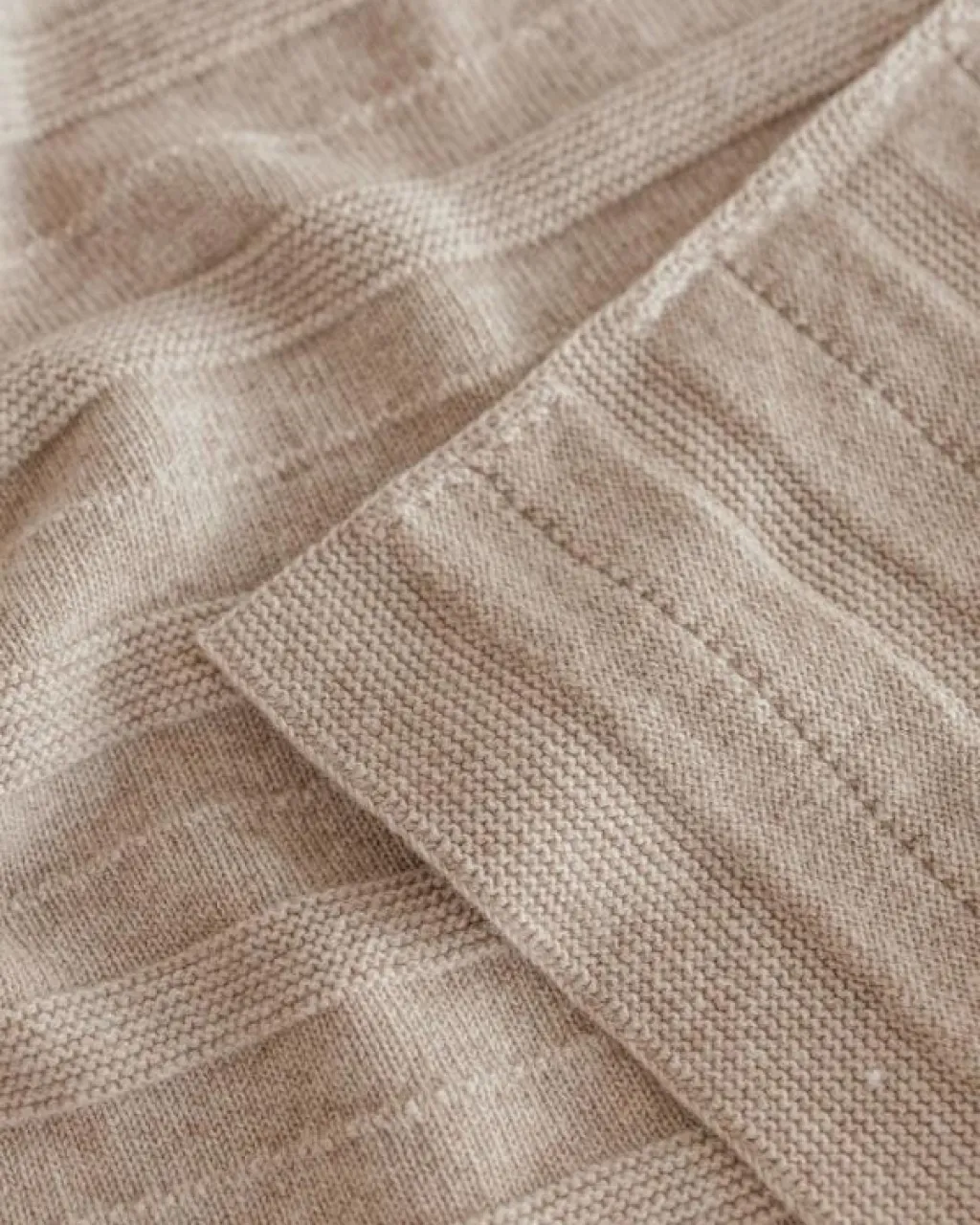 Hvid Deken Holly - Sand - Sale