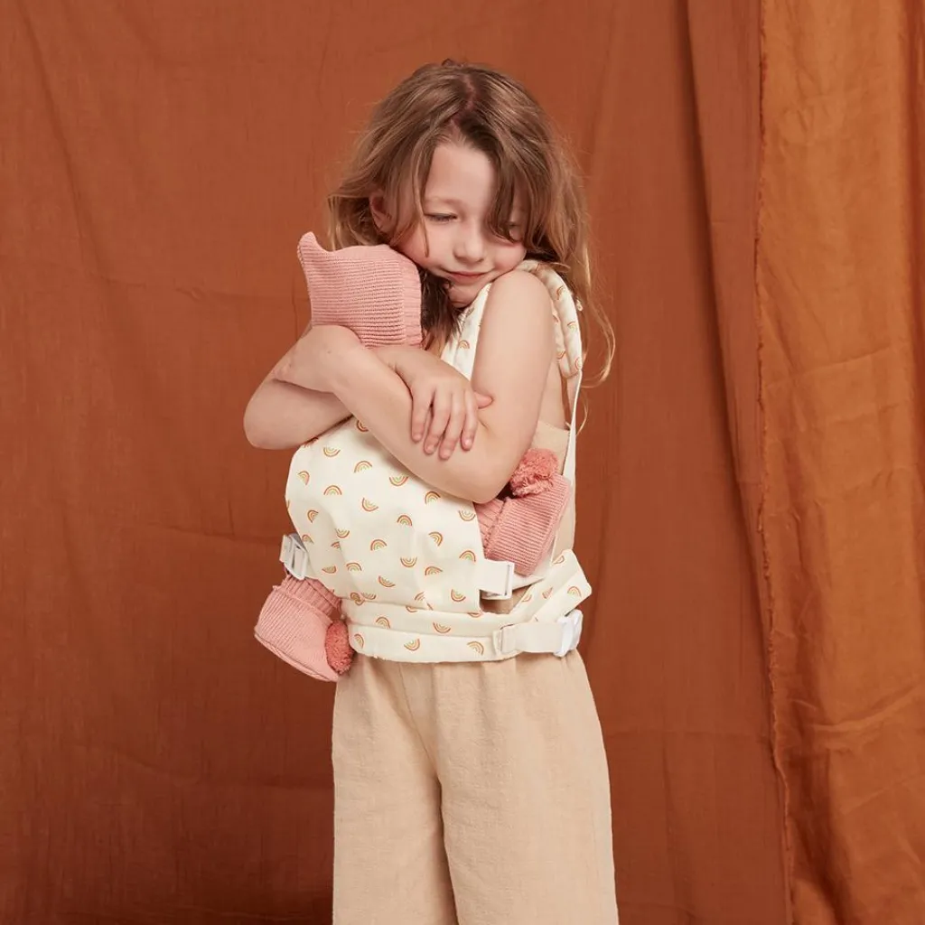Olli Ella Dinkum doll rainbow carrier - Hot