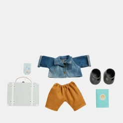 Olli Ella Dinkum Doll travel Togs - Sage - Discount