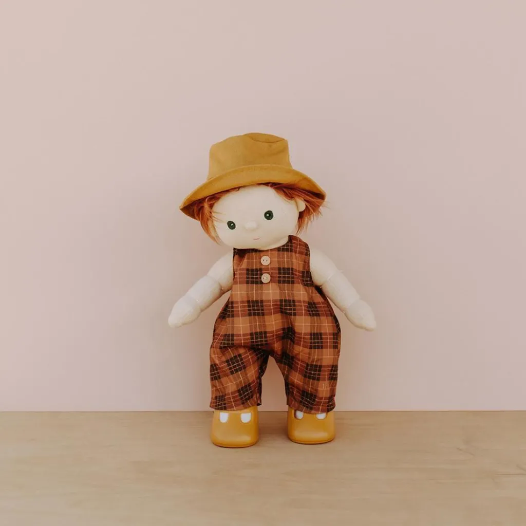 Olli Ella Dinkum Doll travel Togs - Apricot - Clearance