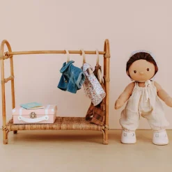 Olli Ella Dinkum Doll travel Togs - Blush - Outlet