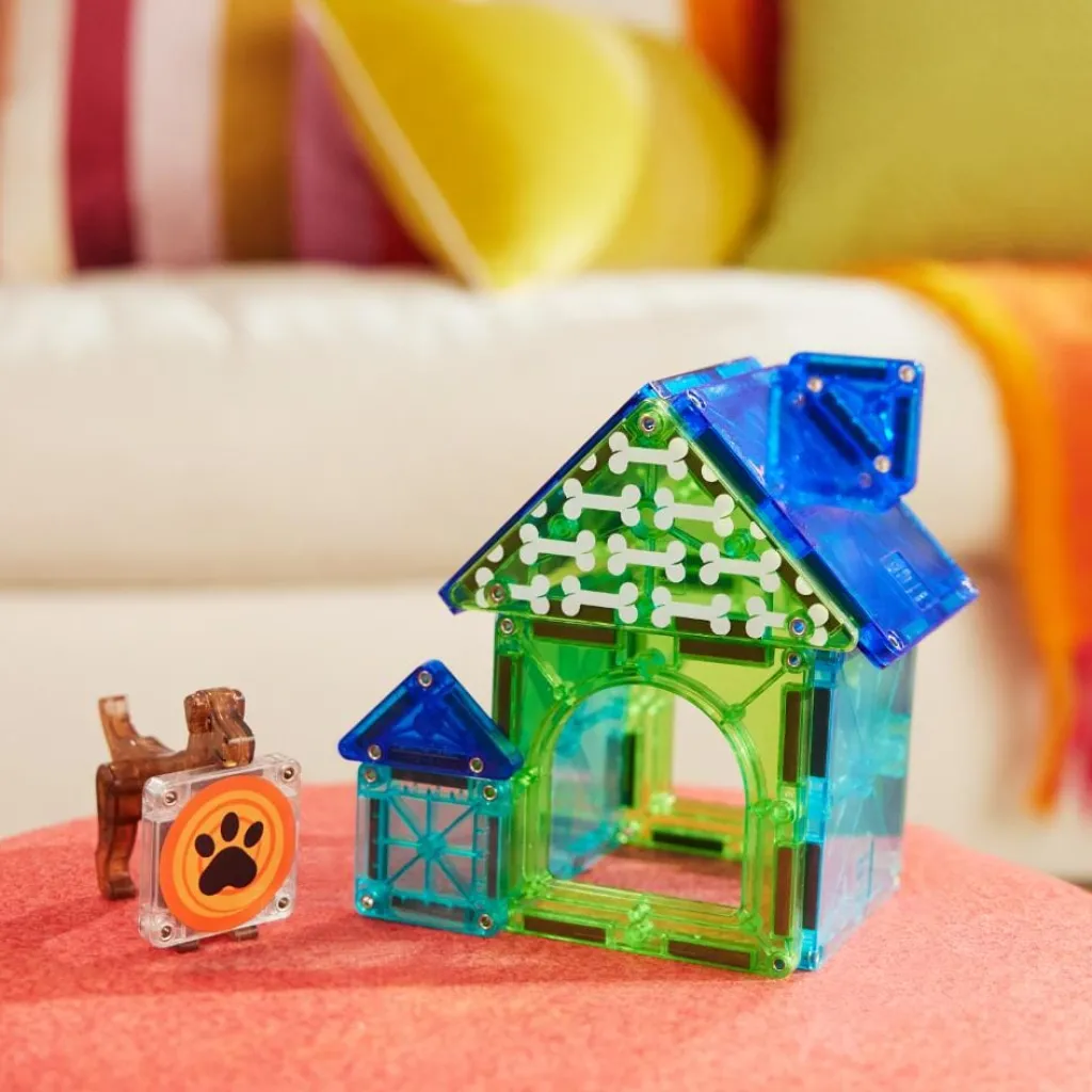Magna-Tiles Dog House set - 13 stuks - Sale