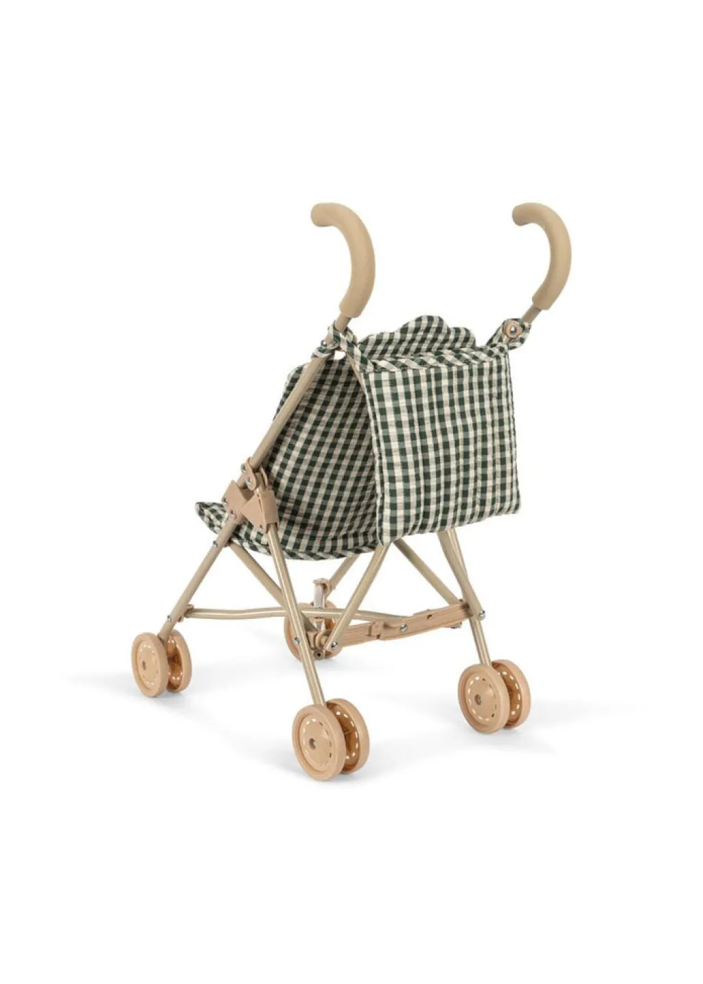 Konges Slojd Doll stroller - Smoke pine check poppenwagen -