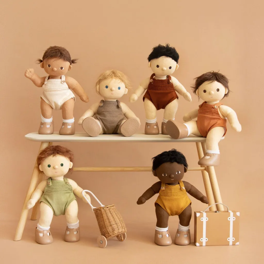 Olli Ella Dozy Dinkum Doll - Pip Goldie Yellow - New