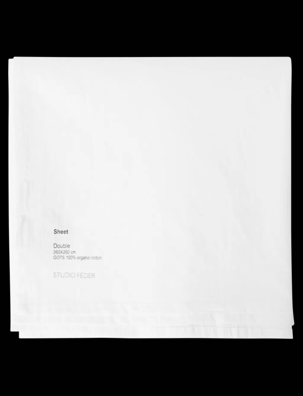 Studio Feder dubbele lakens - crisp white - Clearance