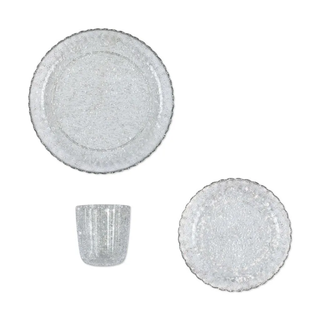 Konges Slojd Eetset Glitter - Sparkling Blue - Best