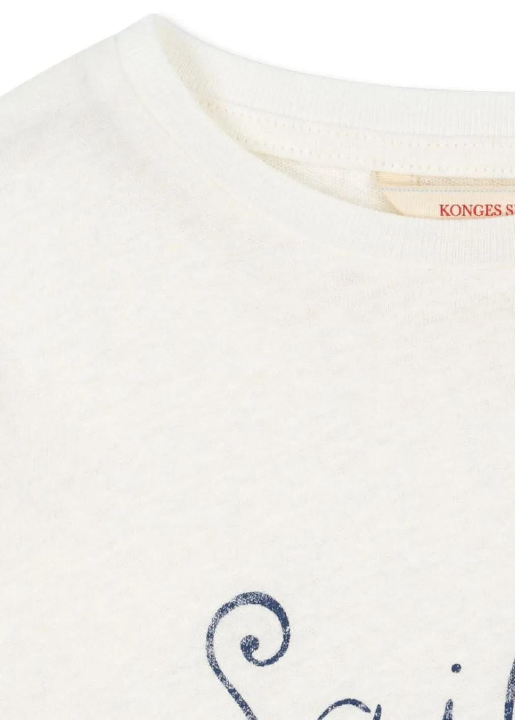 Konges Slojd Era T-shirt - Off white/Sailor -
