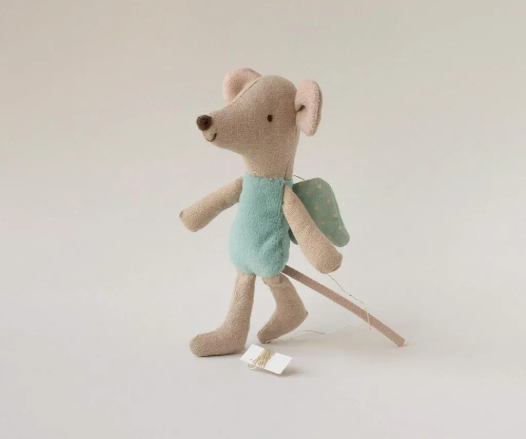 Maileg Fairy mouse - Blue - Best