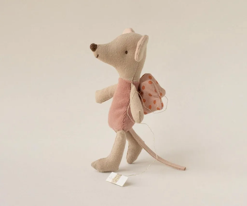 Maileg Fairy mouse - Pink - Outlet