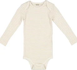 MarMar Copenhagen Fine rib body Ben - Hay stripe -
