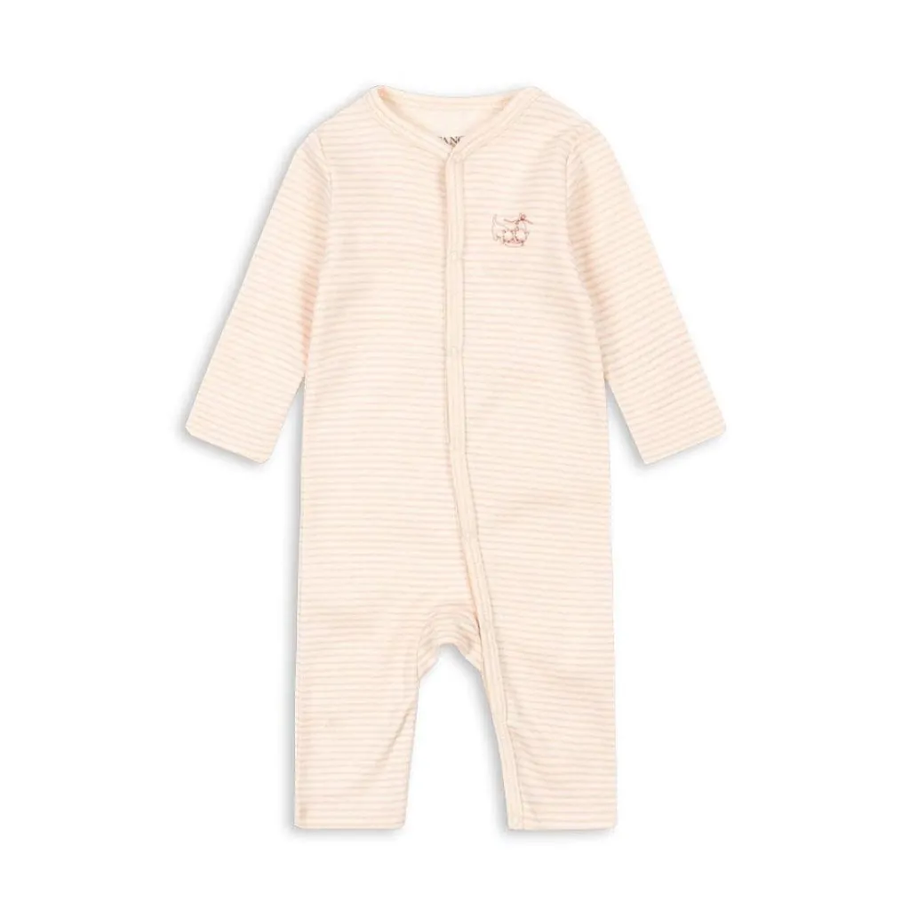 Fanga Fontana Fio onesie - Tea Stripe Cameo - Hot