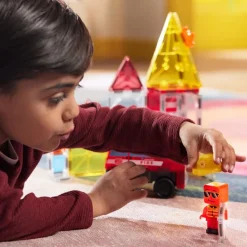 Magna-Tiles Fire Rescue set - 27 stuks - Discount