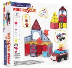 Magna-Tiles Fire Rescue set - 27 stuks - Discount