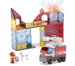 Magna-Tiles Fire Station set- 50 stuks - Online