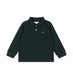 Konges Slojd Florian Longsleeve Polo - Pine Grove - Online