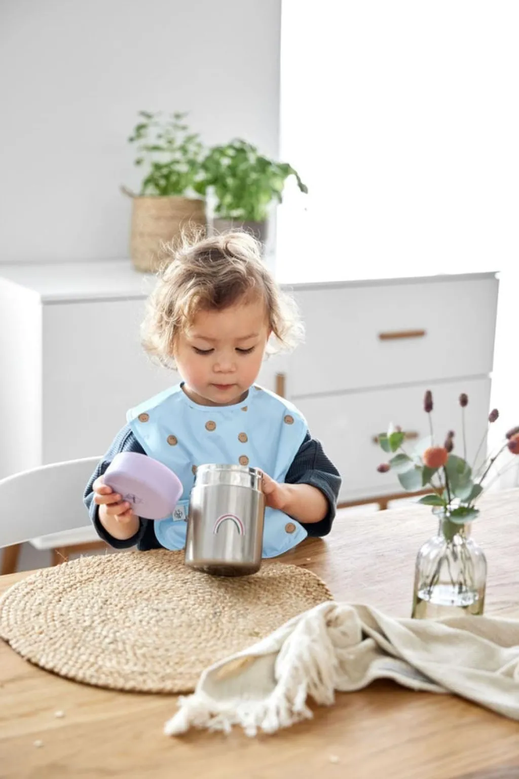 Lässig Food Jar - Happy Rascals - Heart Lavender - Discount