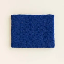 Hvid Foulard tube Gigi - Bleu Cobalt - Online