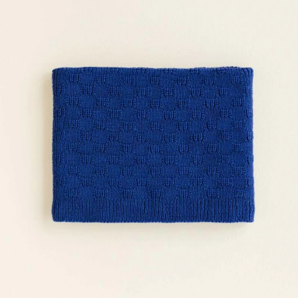 Hvid Foulard tube Gigi - Bleu Cobalt - Online