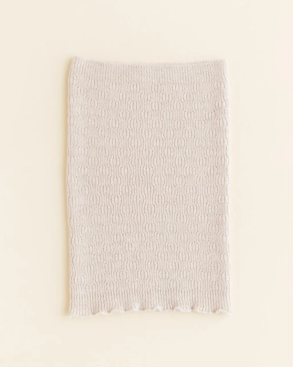 Hvid Foulard tube Gigi - Crème -