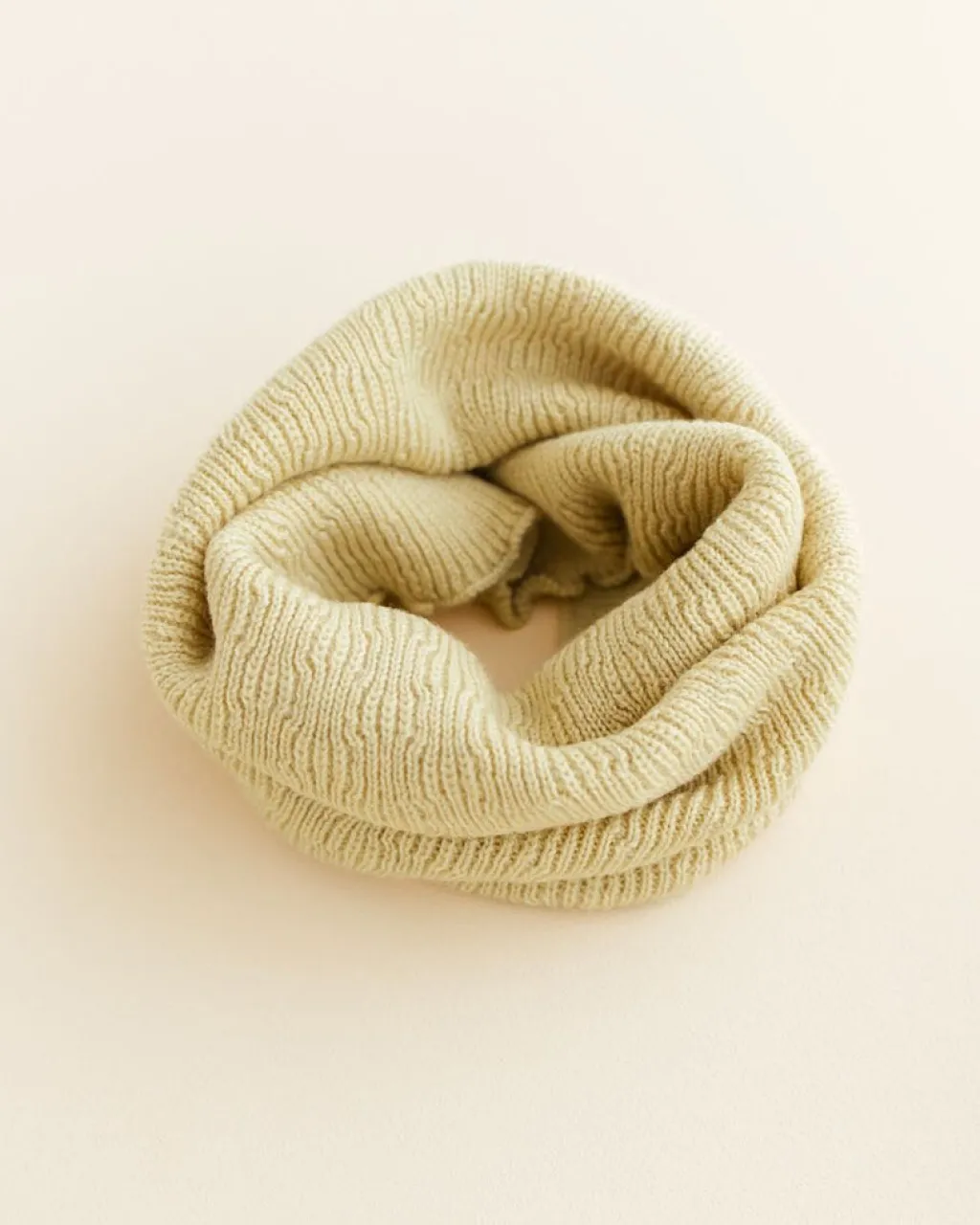 Hvid Foulard tube Gigi - Jaune clair - Clearance