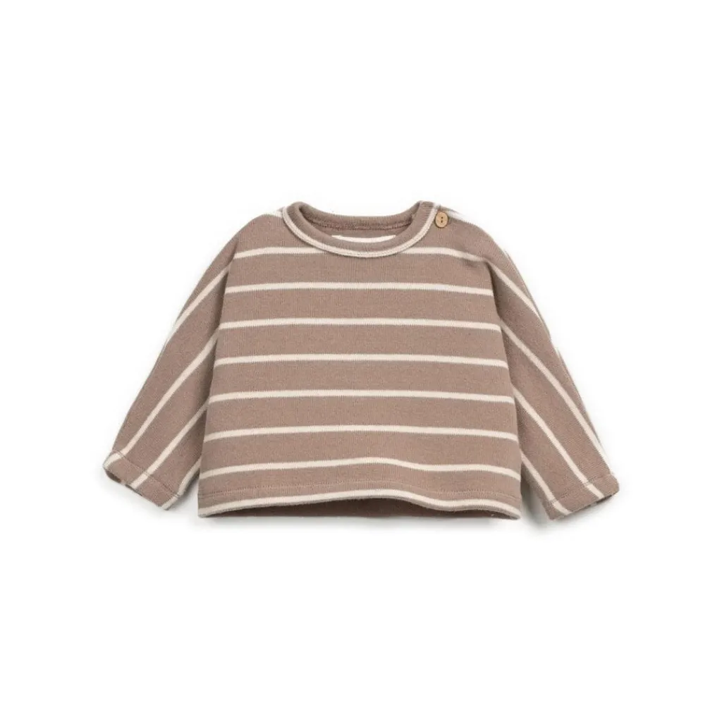 Play Up Gestreepte jersey sweater - Pencil - Clearance