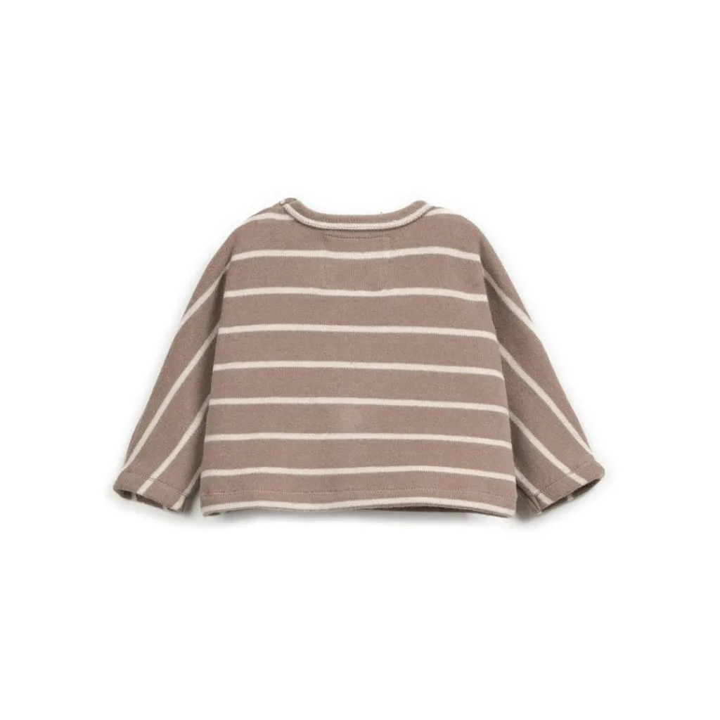 Play Up Gestreepte jersey sweater - Pencil - Clearance
