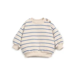 Play Up Gestreepte jersey sweater - Watercolor - Discount