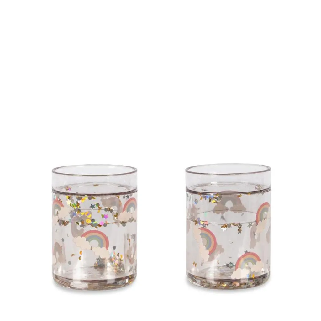Konges Slojd Glitterbekers - Rainbow - Clearance