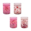 Konges Slojd Glitterbekers 4-pack - Pink mix -