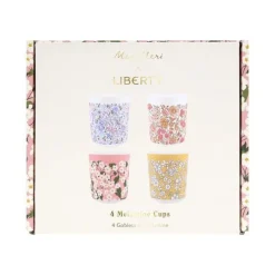 Meri Meri Gobelets réutilisables en mélamine - Liberty - Discount