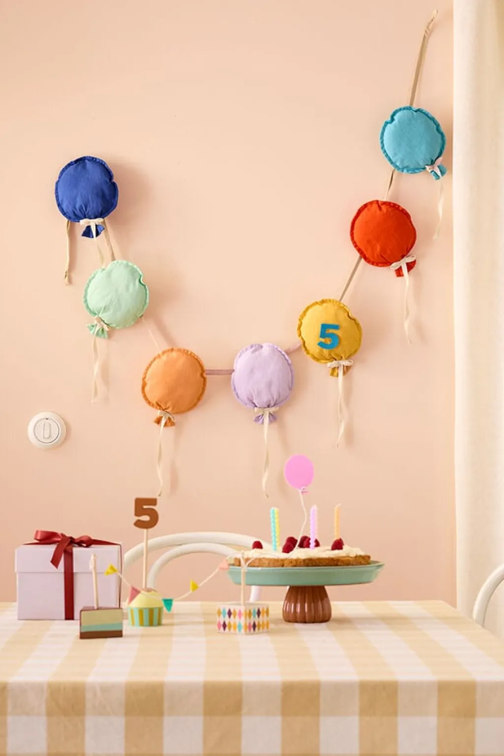Kid's Concept Guirlande de ballons d'anniversaire - Discount