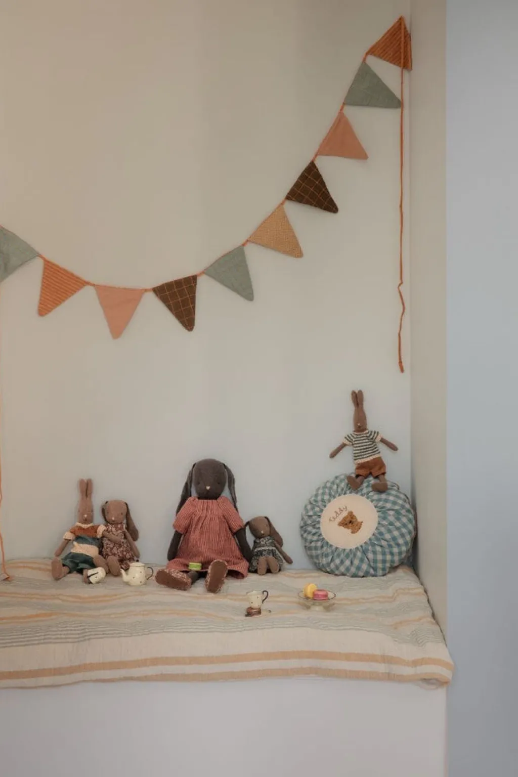 Maileg Guirlande de drapeaux - Multi - Online