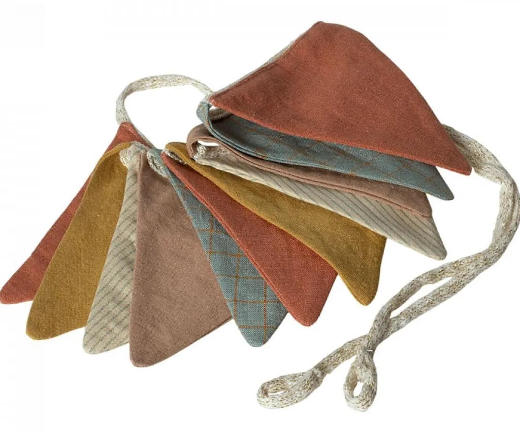 Maileg Guirlande de drapeaux - Multi - Online