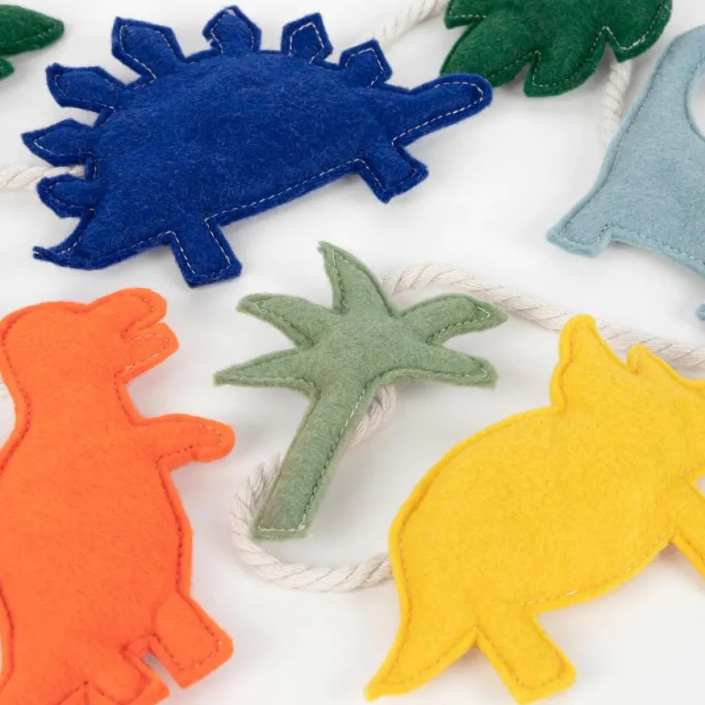 Meri Meri Guirlande dinosaures en feutre - Outlet