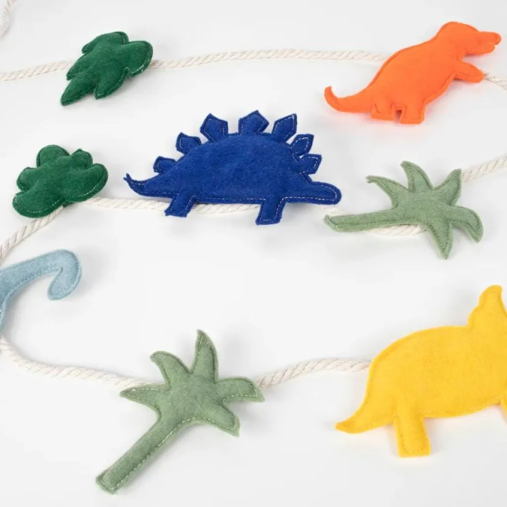 Meri Meri Guirlande dinosaures en feutre - Outlet