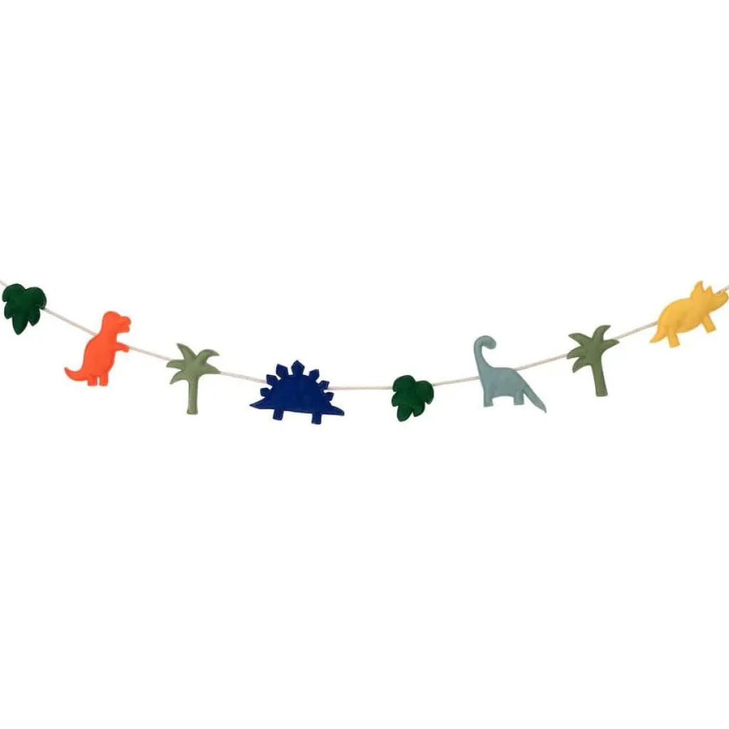 Meri Meri Guirlande dinosaures en feutre - Outlet