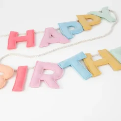 Meri Meri Guirlande en feutrine - Happy Birthday -