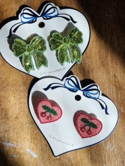 Konges Slojd Haarspeldjes 2-pack - Cherry - Clearance