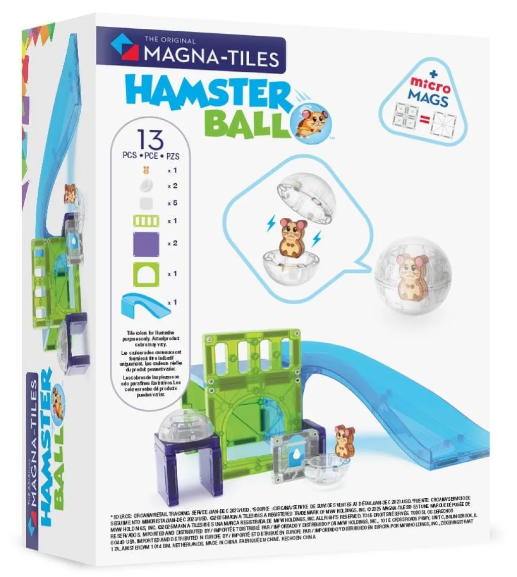 Magna-Tiles Hamster Ball set - 13 stuks - Discount
