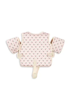 Konges Slojd Hollis zwemvest met zwembandjes - Cherry pink motif - New