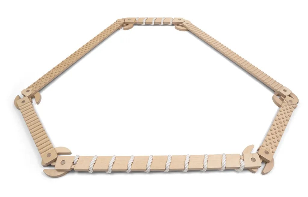 Ette Tete Houten evenwichtsbalk - TipiToo maxi - Naturel - Clearance