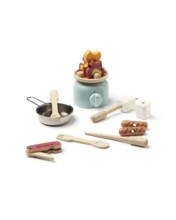 Kid's Concept Houten kampeer kookset - New