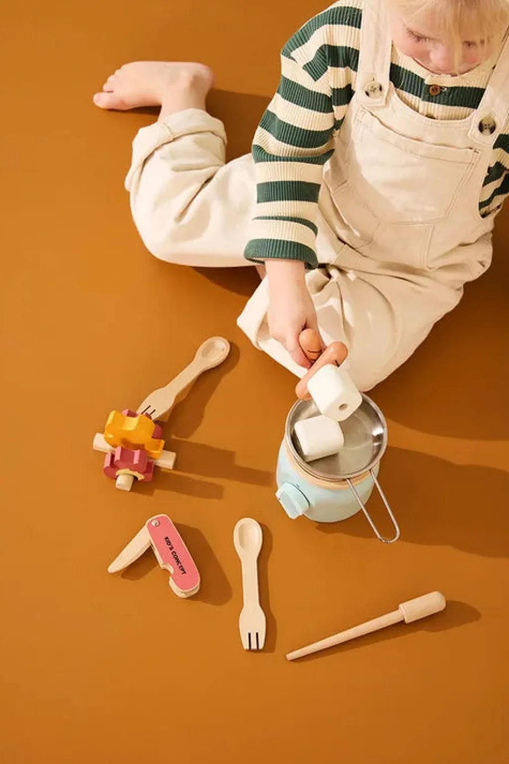 Kid's Concept Houten kampeer kookset - New