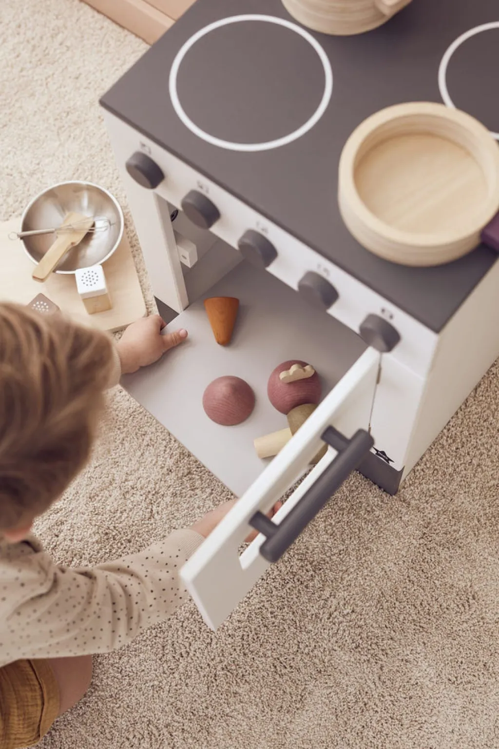 Kid's Concept Houten keukentje Bistro - Wit - Best